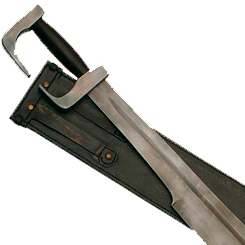 Réplica de la famosa espada de los espartanos utilizada en la película “300” de Frank Miller, forjada en acero al carbón de 1095, forjada a mano y bien templada. Con una hoja de 61 cm y con una longitud total de 76 cm.