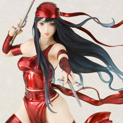 Figura de Elektra de Marvel presentado al más estilo japonés Bishoujo, esta vez el ilustrador Shunya Yamashita.