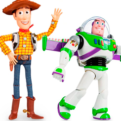 Precioso Pack compuesto por Woody y Buzz Lightyear basados en la fabulosa saga de Toy Story, ahora podrás disfrutar de los juguetes más famosos de la gran pantalla.