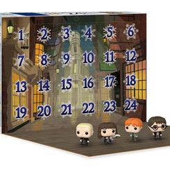 Calendario de adviento de Harry Potter Pocket POP! El calendario está compuesto por 24 figuras de unos 4 cm de alto aproximadamente. 