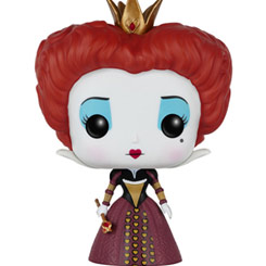 Figura de la Reina de Corazones realizada en vinilo perteneciente a la línea Pop! de Funko. La figura tiene una altura aproximada de 10 cm., y está basada en la película de Disney Alicia en el País de las Maravillas.