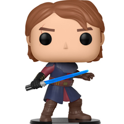 Figura de Anakin Skywalker realizada en vinilo perteneciente a la línea Pop! de Funko. La figura tiene una altura aproximada de 9 cm., y está basada en la saga de Star Wars. 