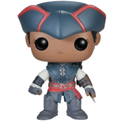 Figura de Aveline de Grandpré realizada en vinilo perteneciente a la línea Pop! de Funko. La figura tiene una altura aproximada de 10 cm., y está basada en el popular Videojuego de Assassin´s Creed. 