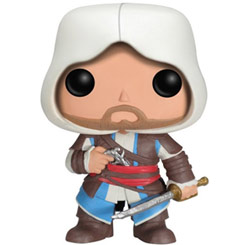 Figura de Edward realizada en vinilo perteneciente a la línea Pop! de Funko. La figura tiene una altura aproximada de 10 cm., y está basada en el popular Videojuego de Assassin´s Creed.