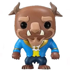 Simpática Figura de Bestia realizada en vinilo perteneciente a la línea Pop! de Funko. La figura tiene una altura aproximada de 10 cm., y está basada en la película de Disney La Bella y la Bestia.