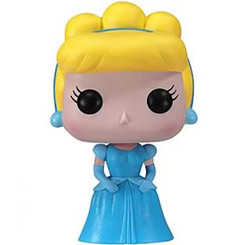 Figura de Cenicienta realizada en vinilo perteneciente a la línea Pop! de Funko. La figura tiene una altura aproximada de 10 cm., y está basada en la película de Disney La Cenicienta.