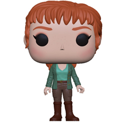 Figura de Claire realizada en vinilo perteneciente a la línea Pop! de Funko. La figura tiene una altura aproximada de 9 cm., y está basada en la saga de películas de Jurassic Park.