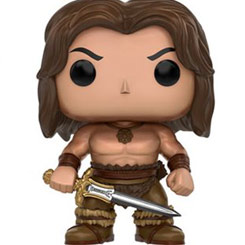 Figura de Conan realizada en vinilo perteneciente a la línea Pop! de Funko. La figura tiene una altura aproximada de 9 cm., y está basada en el famoso papel de Conan el Bárbaro interpretado por Arnold Schwarzenegger. 