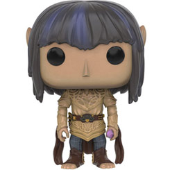 Figura de Jen realizada en vinilo perteneciente a la línea Pop! de Funko. La figura tiene una altura aproximada de 9 cm., y está basada en la película Cristal Oscuro.