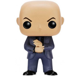 Figura Wilson Fisk realizada en vinilo perteneciente a la línea Pop! de Funko. La figura tiene una altura aproximada de 9 cm., y está basada en la serie de televisión DareDevil del Universo de Marvel Comics realizada por Netflix.