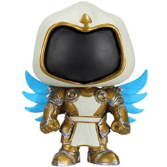 Figura de Tyrael realizada en vinilo perteneciente a la línea Pop! de Funko. La figura tiene una altura aproximada de 10 cm., y está basada en el popular Videojuego de Diablo. 