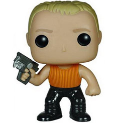 Figura de Korben Dallas realizada en vinilo perteneciente a la línea Pop! de Funko. La figura tiene una altura aproximada de 9 cm., y está basada en la película de El Quinto Elemento.