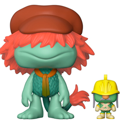 Figura de Boober y Doozer realizada en vinilo perteneciente a la línea Pop! de Funko. La figura tiene una altura aproximada de 10 cm., y está basada en la serie Fraggle Rock. 