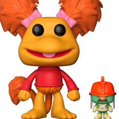 Figura de Red y Doozer realizada en vinilo perteneciente a la línea Pop! de Funko. La figura tiene una altura aproximada de 10 cm., y está basada en la serie Fraggle Rock.