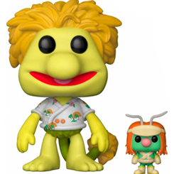 Figura de Wembley y Doozer realizada en vinilo perteneciente a la línea Pop! de Funko. La figura tiene una altura aproximada de 10 cm., y está basada en la serie Fraggle Rock. 