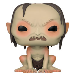 Figura de Gollum realizada en vinilo perteneciente a la línea Pop! de Funko. La figura tiene una altura aproximada de 10 cm., y está basada en saga de El Señor de los Anillos. 