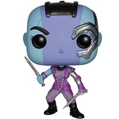 Figura de Nebula realizada en vinilo perteneciente a la línea Pop! de Funko. La figura tiene una altura aproximada de 10 cm., y está basada en la película de Guardianes de la Galaxia de Marvel Comics.