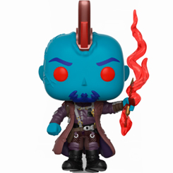 Figura de Yondu realizada en vinilo perteneciente a la línea Pop! de Funko. La figura tiene una altura aproximada de 10 cm., y está basada en la película de Guardianes de la Galaxia de Marvel Comics