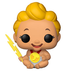 Tierna figura de Baby Hércules realizada en vinilo perteneciente a la línea Pop! de Funko. La figura tiene una altura aproximada de 10 cm., y está basada en la película Hércules de la factoría Disney. 