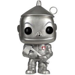 Figura del Hombre de Hojalata realizada en vinilo perteneciente a la línea Pop! de Funko. La figura tiene una altura aproximada de 10 cm., y está basada en la película de El Mago de Oz.