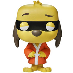 Figura de Hong Kong Phooey realizada en vinilo perteneciente a la línea Pop! de Funko. La figura tiene una altura aproximada de 10 cm., y está basada en la serie de Hanna-Barbera Hong Kong Phooey.