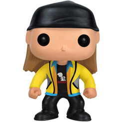 Figura de Jay realizada en vinilo perteneciente a la línea Pop! de Funko. La figura tiene una altura aproximada de 10 cm., y está basada en la película de Jay y Bob el Silencioso contraatacan.