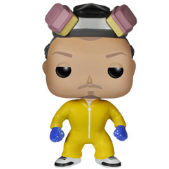 Figura de Jesse Pinkman realizada en vinilo perteneciente a la línea Pop! de Funko. La figura tiene una altura aproximada de 10 cm., y está basada en la serie de TV Breaking Bad.