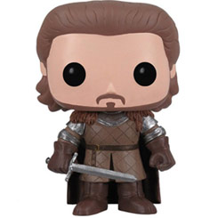 Figura de Robb Stark realizada en vinilo perteneciente a la línea Pop! de Funko. La figura tiene una altura aproximada de 10 cm., y está basada en la serie de TV Juego de Tronos.