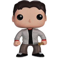 Figura de Bocazas realizada en vinilo perteneciente a la línea Pop! de Funko. La figura tiene una altura aproximada de 10 cm., y está basada en la película de Los Goonies.