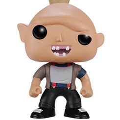 Figura de Sloth realizada en vinilo perteneciente a la línea Pop! de Funko. La figura tiene una altura aproximada de 10 cm., y está basada en la película de Los Goonies. 