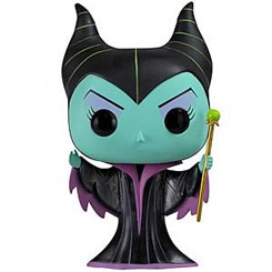 Malvada Figura de Maléfica realizada en vinilo perteneciente a la línea Pop! de Funko. La figura tiene una altura aproximada de 10 cm., y está basada en la malvada bruja de La Bella Durmiente.