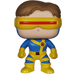 Figura de Cíclope realizada en vinilo perteneciente a la línea Pop! de Funko. La figura tiene una altura aproximada de 10 cm., y está basada en el Universo de Marvel Comics.