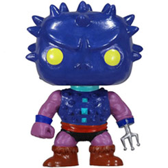 Figura de Spikor realizada en vinilo perteneciente a la línea Pop! de Funko. La figura tiene una altura aproximada de 10 cm., y está basada en la serie de TV He-Man y Los Masters del Universo. 