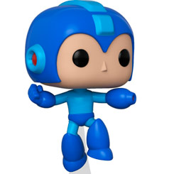 Figura de Megaman realizada en vinilo perteneciente a la línea Pop! de Funko. La figura tiene una altura aproximada de 10 cm., y está basada en la serie de Televisión Megaman. 