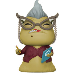 Simpática figura de Roz realizada en vinilo perteneciente a la línea Pop! de Funko. La figura tiene una altura aproximada de 10 cm., y está basada en la película Monstruos S.A. de la factoría Disney.