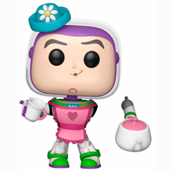 Figura de Buzz como Mrs. Nesbit realizada en vinilo perteneciente a la línea Pop! de Funko. La figura tiene una altura aproximada de 10 cm., y está basada en la película de Disney Toy Story. 