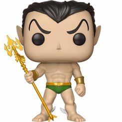 Figura de Namor realizada en vinilo perteneciente a la línea Pop! de Funko. La figura tiene una altura aproximada de 10 cm., y está basada en el Universo de Marvel Comics. 