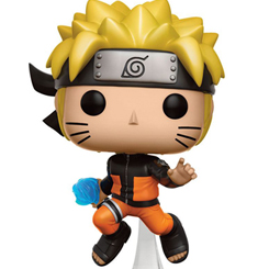 Figura de Naruto Rasengan realizado en vinilo perteneciente a la línea Pop! de Funko. La figura tiene una altura aproximada de 10 cm., y está basada en la serie de TV Naruto Shippuden.