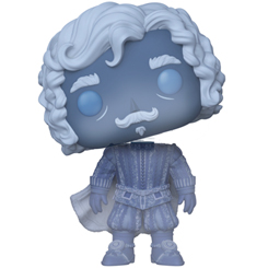 Figura de Nearly Headless Nick realizada en vinilo perteneciente a la línea Pop! de Funko. La figura tiene una altura aproximada de 9 cm., y está basada en la saga de películas de Harry Potter.