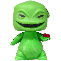 Figura de Oogie Boogie realizada en vinilo perteneciente a la línea Pop! de Funko. La figura tiene una altura aproximada de 10 cm., y está basada en la película de Pesadilla antes de Navidad. 