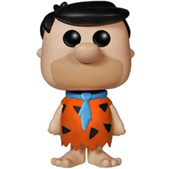 Figura de Pedro Picapiedra realizada en vinilo perteneciente a la línea Pop! de Funko. La figura tiene una altura aproximada de 10 cm., y está basada en la serie de dibujos animados Los Picapiedra.