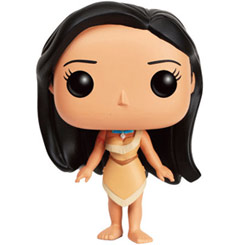 Figura de Pocahontas realizada en vinilo perteneciente a la línea Pop! de Funko. La figura tiene una altura aproximada de 10 cm., y está basado en la película de Disney Pocahontas.