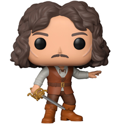 Figura de Iñigo Montoya realizada en vinilo perteneciente a la línea Pop! de Funko. La figura tiene una altura aproximada de 9 cm., y está basada en la película de 1987 La princesa prometida