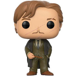 Figura de Remus Lupin realizada en vinilo perteneciente a la línea Pop! de Funko. La figura tiene una altura aproximada de 9 cm., y está basada en la saga de películas de Harry Potter.