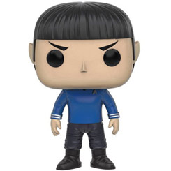 Figura de Spock realizada en vinilo perteneciente a la línea Pop! de Funko. La figura tiene una altura aproximada de 10 cm., y está basada en la película Star Trek Beyond.