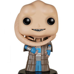 Figura de Bib Fortuna realizada en vinilo perteneciente a la línea Pop! de Funko. La figura tiene una altura aproximada de 9 cm., y está basada en la saga de Star Wars.