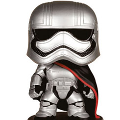 Figura de Captain Phasma realizada en vinilo perteneciente a la línea Pop! de Funko. La figura tiene una altura aproximada de 9 cm., y está basada en la saga de Star Wars.