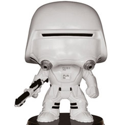 Figura de First Order Snowtrooper realizada en vinilo perteneciente a la línea Pop! de Funko. La figura tiene una altura aproximada de 9 cm., y está basada en la saga de Star Wars.