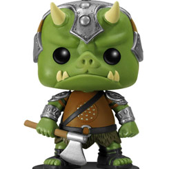 Figura del Guardia Gamorreano realizada en vinilo perteneciente a la línea Pop! de Funko. La figura tiene una altura aproximada de 9 cm., y está basada en la saga de Star Wars.