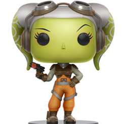 Figura de Hera realizada en vinilo perteneciente a la línea Pop! de Funko. La figura tiene una altura aproximada de 9 cm., y está basada en la saga de Star Wars.